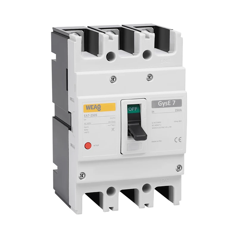 180A 200A 225A 250A Electronic MCCB